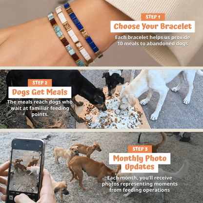Deep Sea (Set of 3 Tile Bracelets)